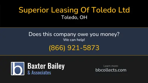 Superior Leasing Of Toledo Ltd 2970 Airport Hwy Toledo, OH DOT:1757242 MC:642705 1 (419) 380-3335