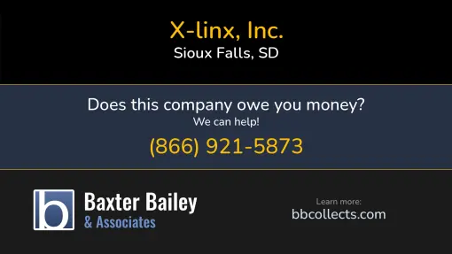 Updated Profile & Contacts for X-Linx, Inc.. DOT: 2224732  MC: 353490.   Located in Sioux Falls, SD 57107 US. 