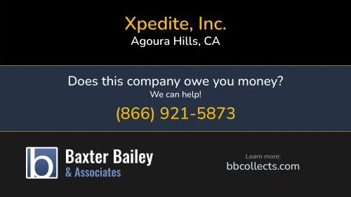 Xpedite, Inc. www.unitedfreightcompany.com 5737 Kanan Rd Agoura Hills, CA DOT:2234994 MC:536357 1 (818) 735-0595
