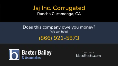Jsj Inc. Corrugated airtravelbox.com 10700 Jersey Blvd #640 Rancho Cucamonga, CA 1 (909) 987-4746