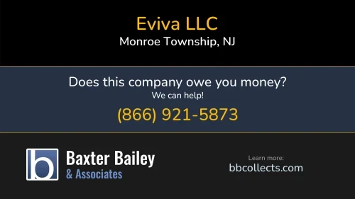 Eviva LLC eviva.us 21 Englehard Dr. Monroe Township, NJ 1 (973) 925-4028