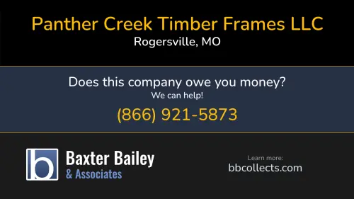 Panther Creek Timber Frames LLC panthercreektimberframes.com 24 Industry Rd Rogersville, MO 1 (417) 861-9764