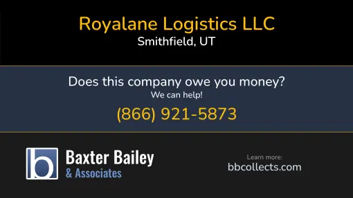 Updated Profile & Contacts for Royalane Logistics LLC. DOT: 2309361  MC: 795064.  MC: 795064.  Located in Smithfield, UT 84335 US. 