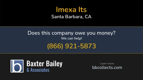 Imexa Its 315 Meigs Road Suite A-138 Santa Barbara, CA
