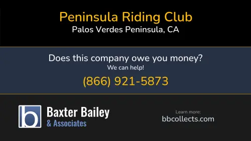 Peninsula Riding Club ww1.peninsularidingclub.com 904 Silver Spur Rd. #471 Palos Verdes Peninsula, CA 1 (310) 634-3103