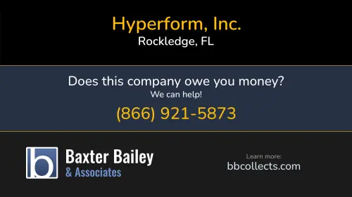 Hyperform, Inc. 485 Gus Hipp Blvd. Rockledge, FL 1 (321) 632-6503 1 (888) 964-6860
