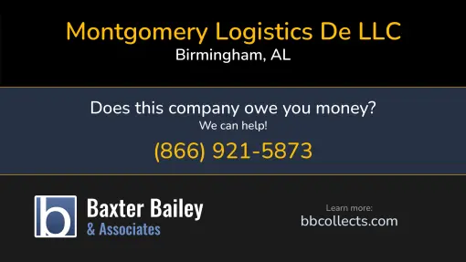 Updated Profile & Contacts for Montgomery Logistics DE LLC. DOT: 2873821  MC: 964005.   Located in Birmingham, AL 35217 US. 