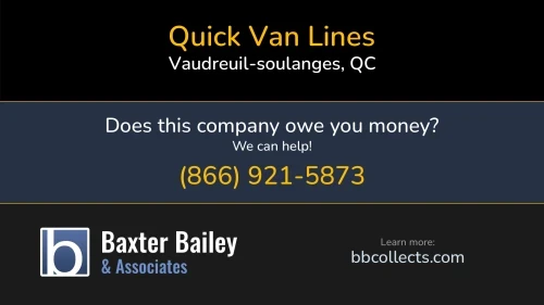 Quick Van Lines Quick Van Lines quick-van-lines.business.site 520 Avenue St-Charles Vaudreuil-soulanges, QC DOT:3196888 MC:153614 1 (438) 830-4061 1 (450) 455-2422