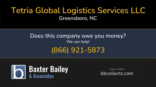 Updated Profile & Contacts for Tetria Global Logistics Services Llc. DOT: 3501279  MC: 1155765.   Located in Greensboro, NC 27405 US. 