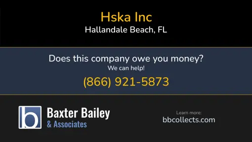 Updated Profile & Contacts for HSKA Inc. DOT: 3523188  MC: 1170181.   Located in Hallandale Beach, FL 33009 US. 