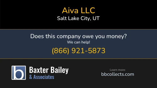 Aiva LLC 4001 S 700 E Salt Lake City, UT DOT:3549858 MC:1188475 1 (801) 614-2489