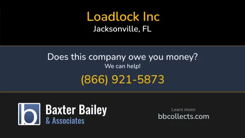 Loadlock Inc 841 Prudential Dr Jacksonville, FL DOT:4081066 MC:1552608 1 (904) 271-0132