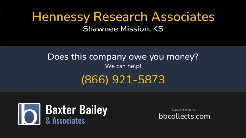 Hennessy Research Associates 12700 Johnson Dr Shawnee Mission, KS 1 (913) 268-5700