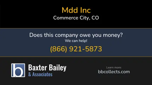 Mdd Inc Denney Transport Ltd denneytransport.com 5000 E 74th Ave Commerce City, CO DOT:562855 MC:276064 1 (303) 388-6317 1 (303) 962-0393