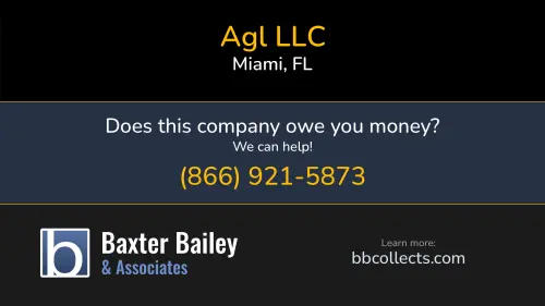 Agl LLC PO Box 961394 Miami, FL 1 (347) 647-9991