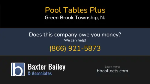 Pool Tables Plus www.pooltablesplus.com 297 US-22 Green Brook Township, NJ 1 (732) 968-7665 1 (732) 968-8228